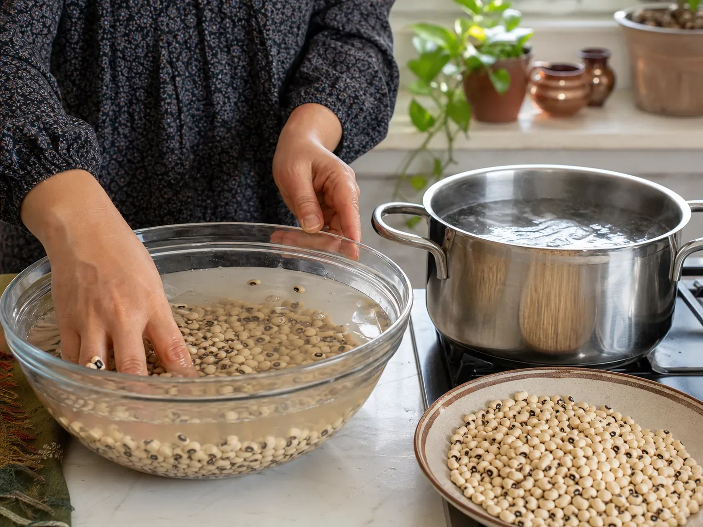 حبوبات را از شب قبل آماده کنید