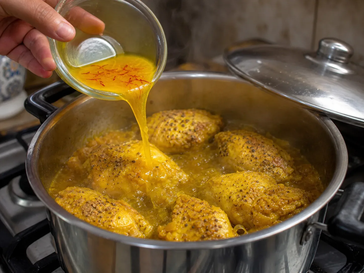مرغ را خوش‌رنگ کنید