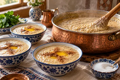 حلیم نذری برای ۵۰ نفر