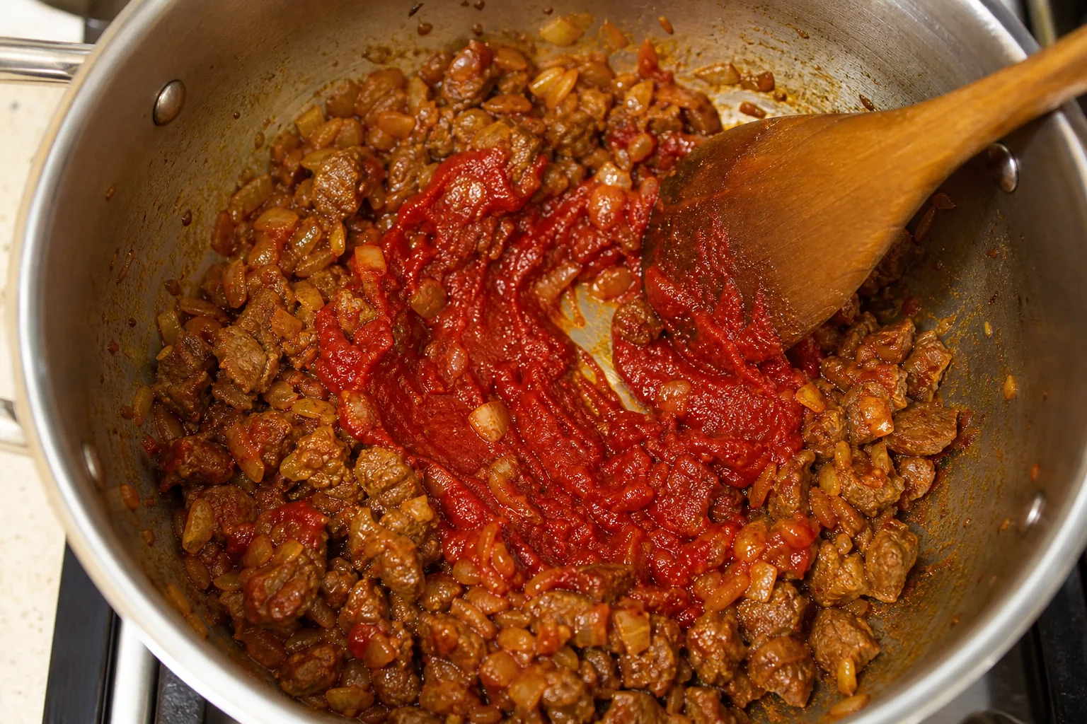 رب را خام وارد خورش نکنید