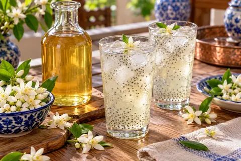 شربت بهار نارنج خانگی