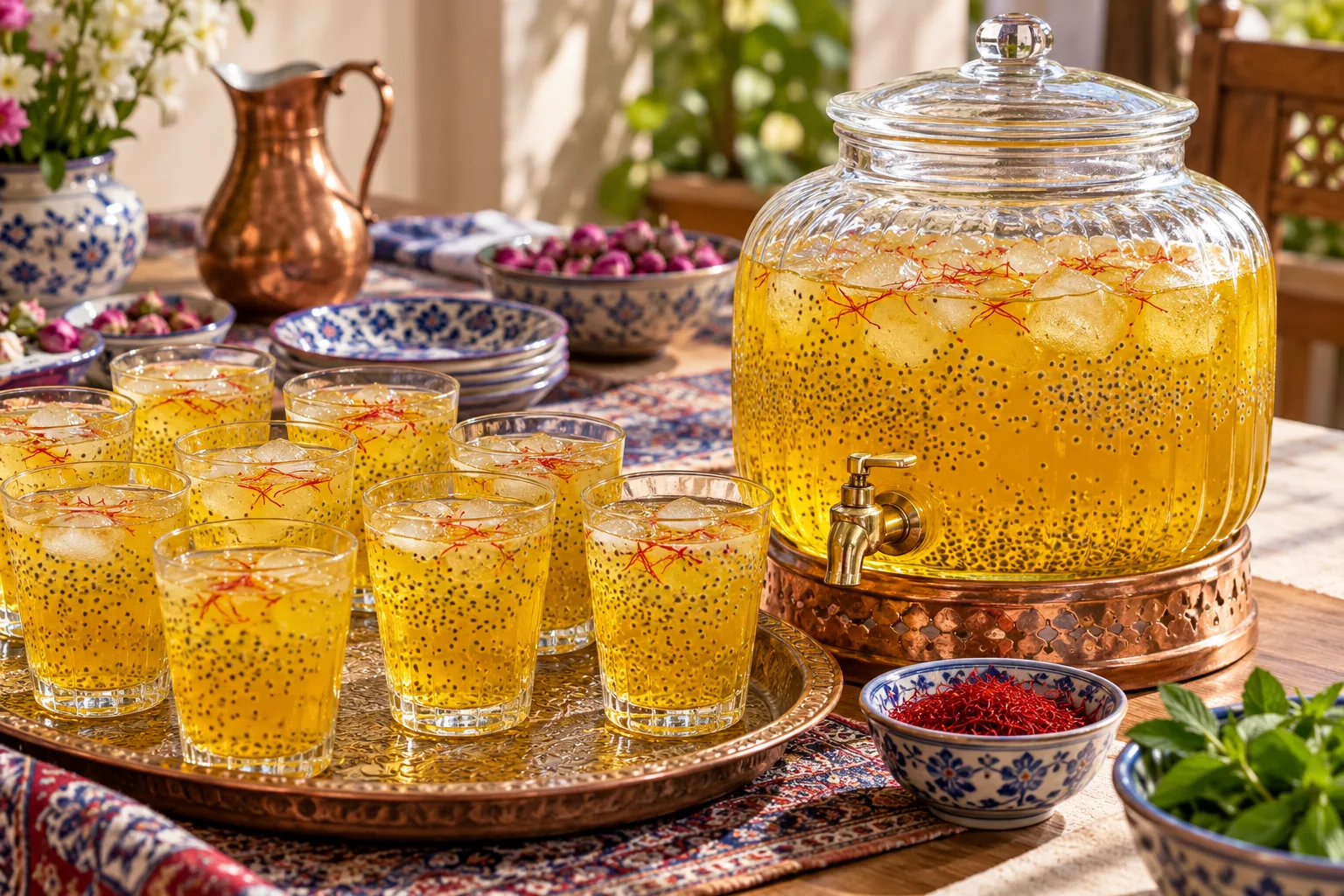 شربت نذری برای ۵۰ نفر