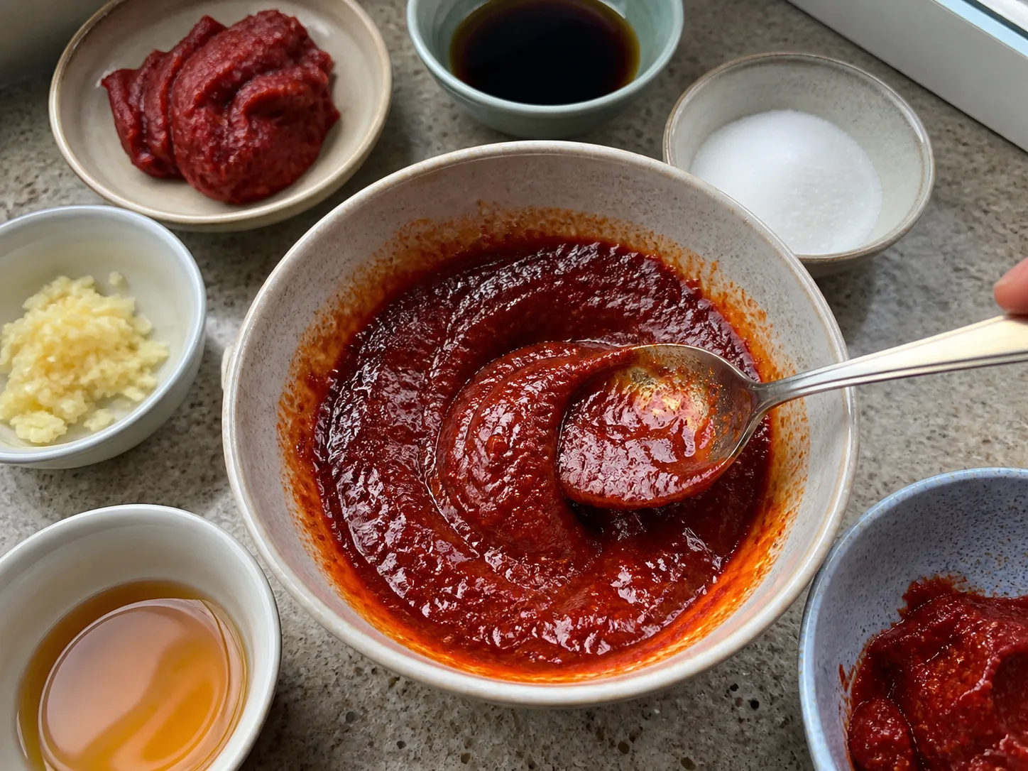 سس گوچوجانگ خانگی را آماده کنید