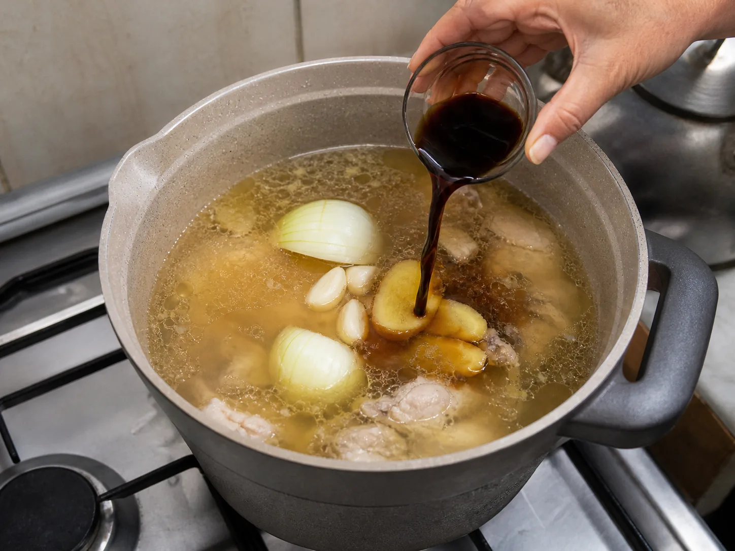 جا انداختن آب‌گوشت