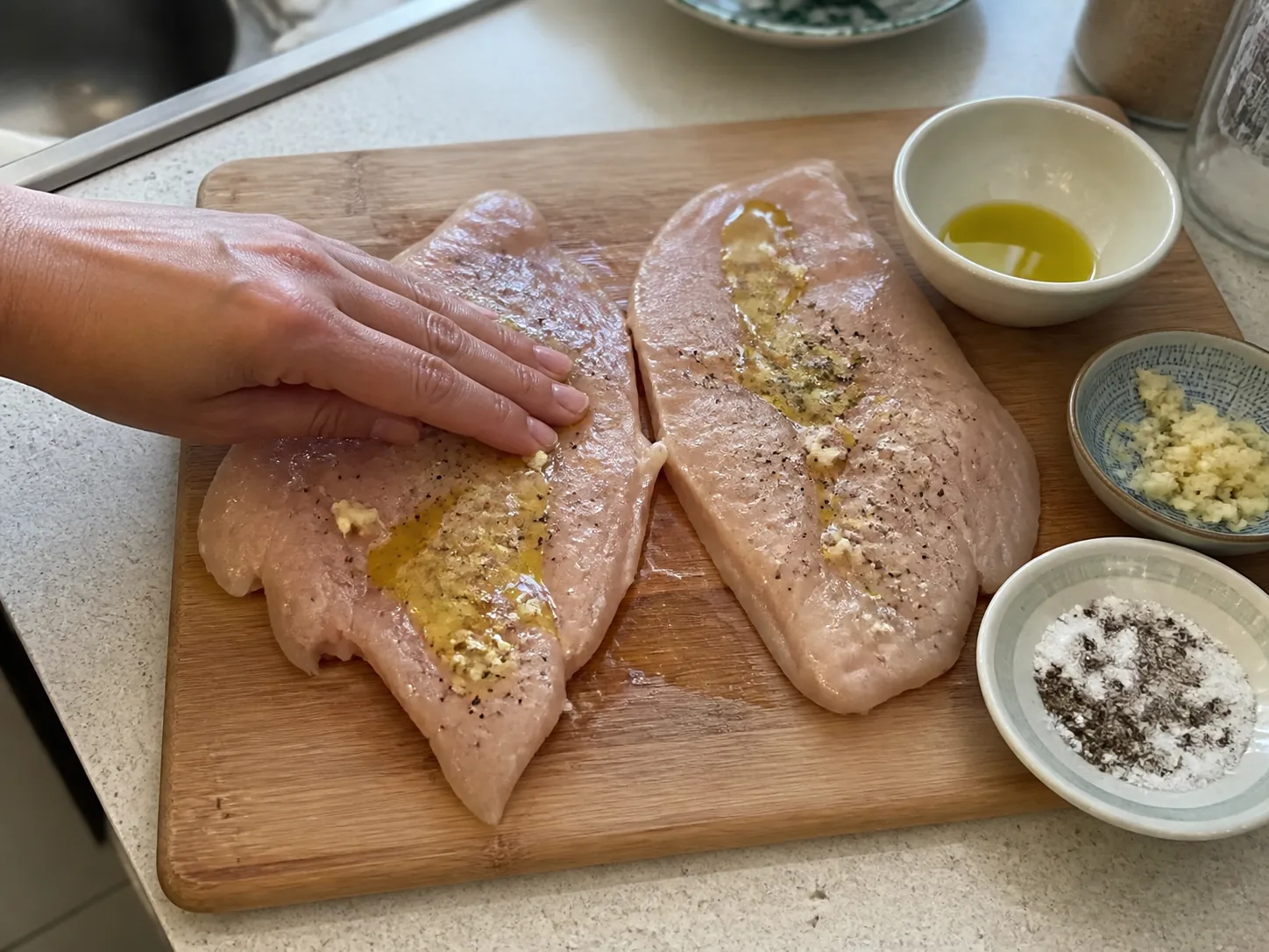 آماده کردن مرغ