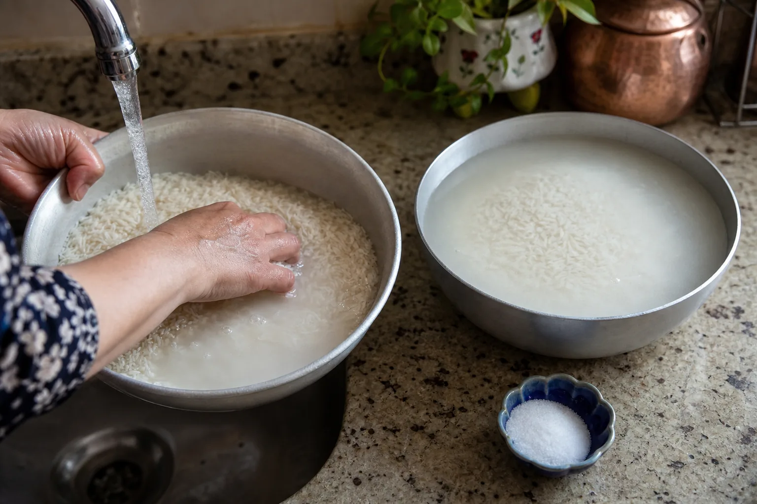 برنج را آماده کنید