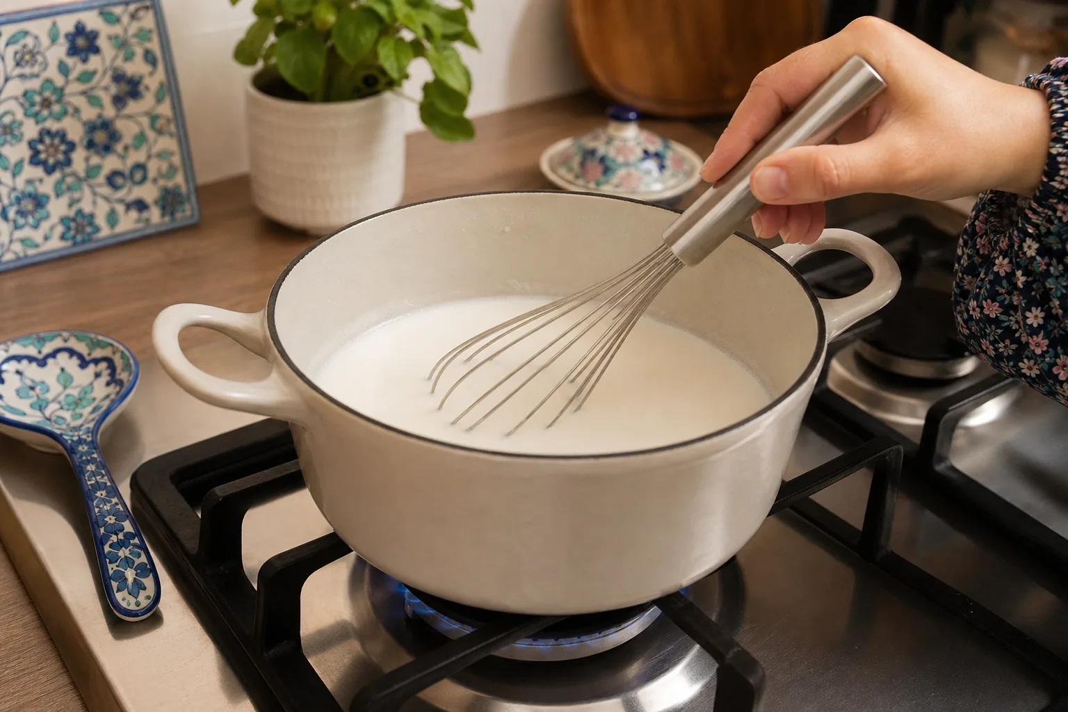 حرارت را ملایم نگه دارید