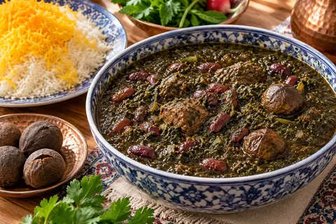 قورمه سبزی تلخ شد چه کنیم