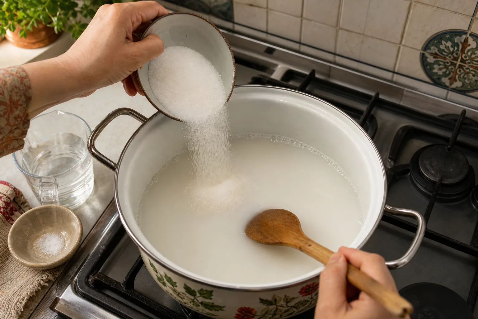 مایهٔ پایه را در قابلمه بسازید